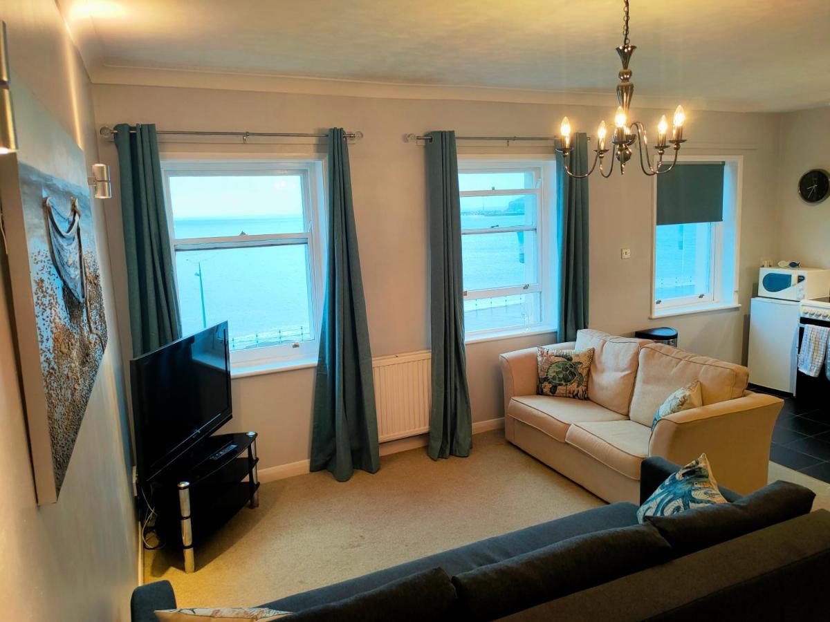 Sunrise View - Beachfront Apartment, Weymouth Exterior foto